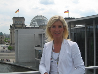 Besuch im Reichstag Berlin.