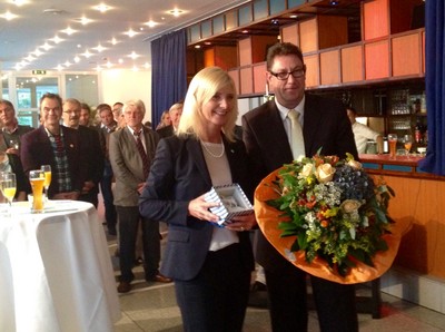 Empfang des Landkreises Erding in der Stadthalle anlässlich meiner Ernennung zur Staatsministerin - ich habe mich sehr darüber gefreut!
