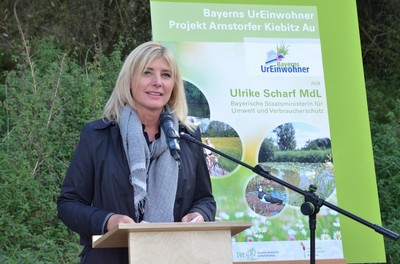 Es freut mich sehr, dass die Landschaftspflegeverbände im Rahmen der Artenschutzkampagne „Bayerns UrEinwohner“ die ökologische Aufwertung in neun Städten, Gemeinden und Landkreisen starten!