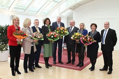 Herzlichen Dank für die wunderschönen Blumen als vorgezogener Valentinsgruß vom Bayerischen Gärtnerverband!
